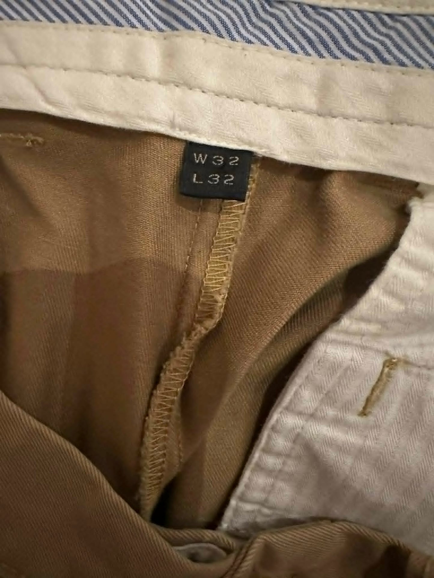 J.Crew chinos size label W32 L32