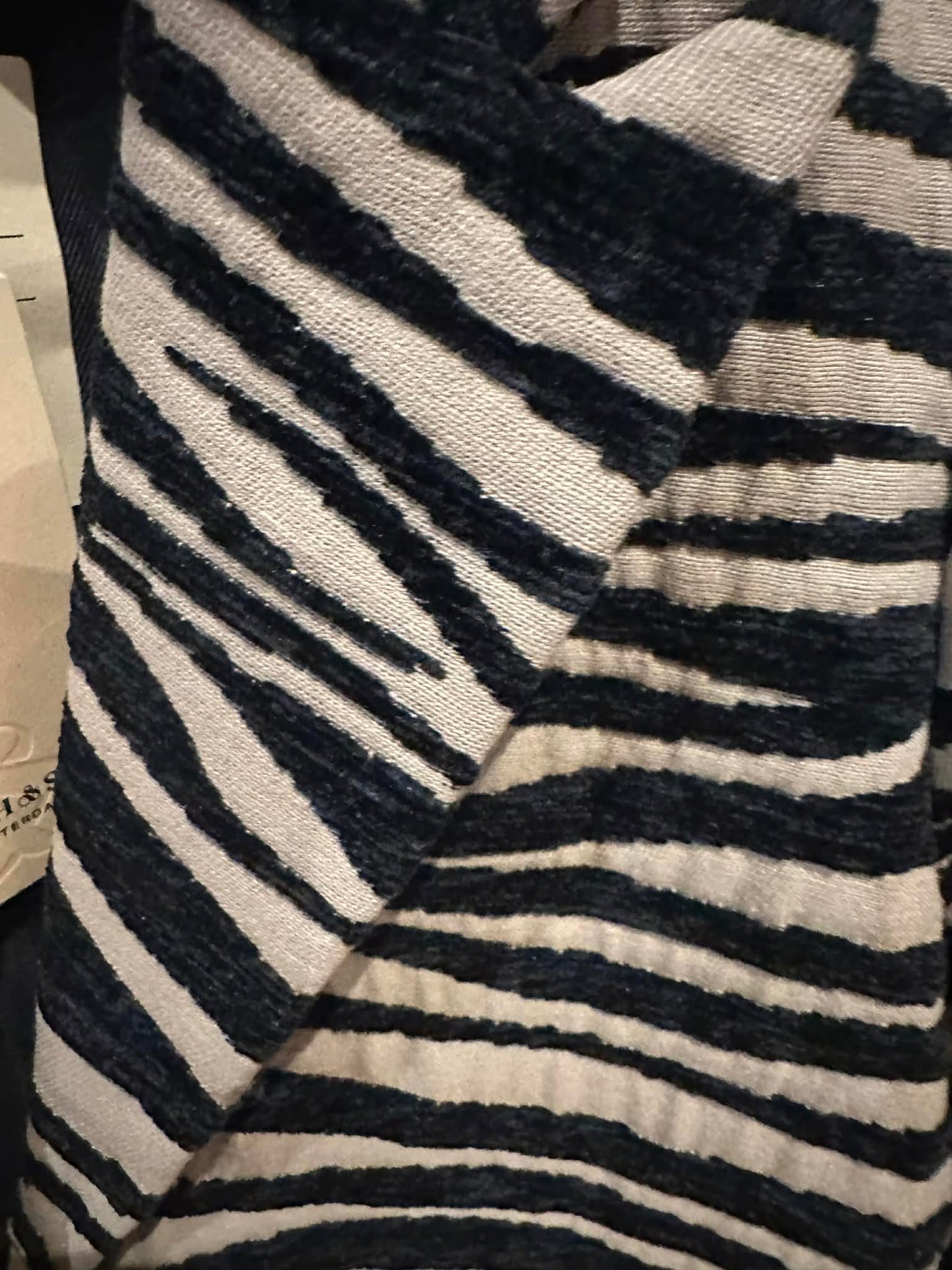 Scotch & Soda Zebra Print Coat — Size M