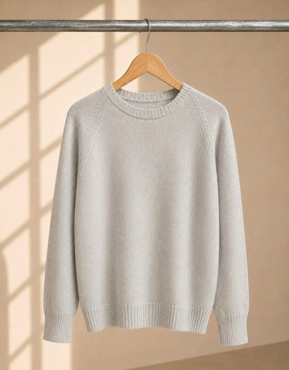 Margaret Howell Cotton Cashmere Crew Neck Sweater — Size 12