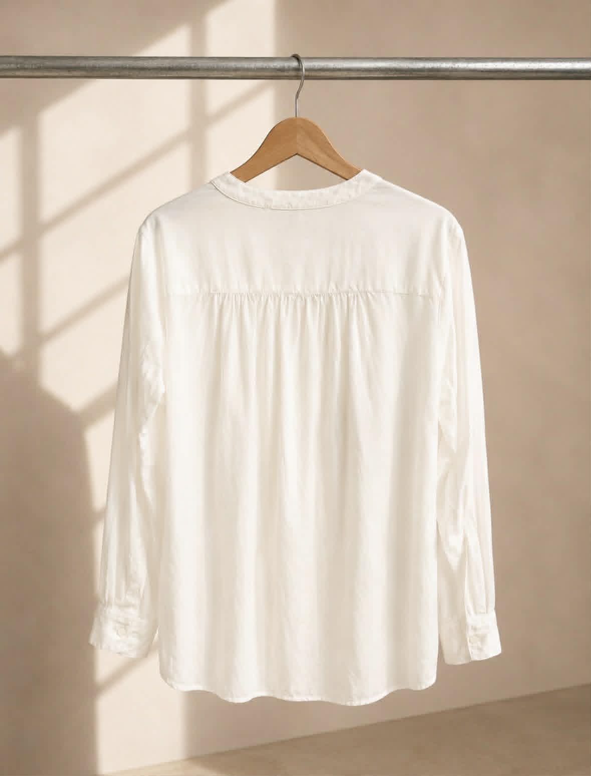 Hunkydory Stockholm White Shirt — Size M