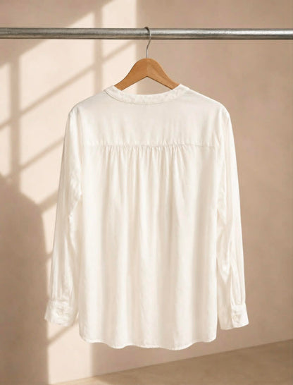 Hunkydory Stockholm White Shirt — Size M