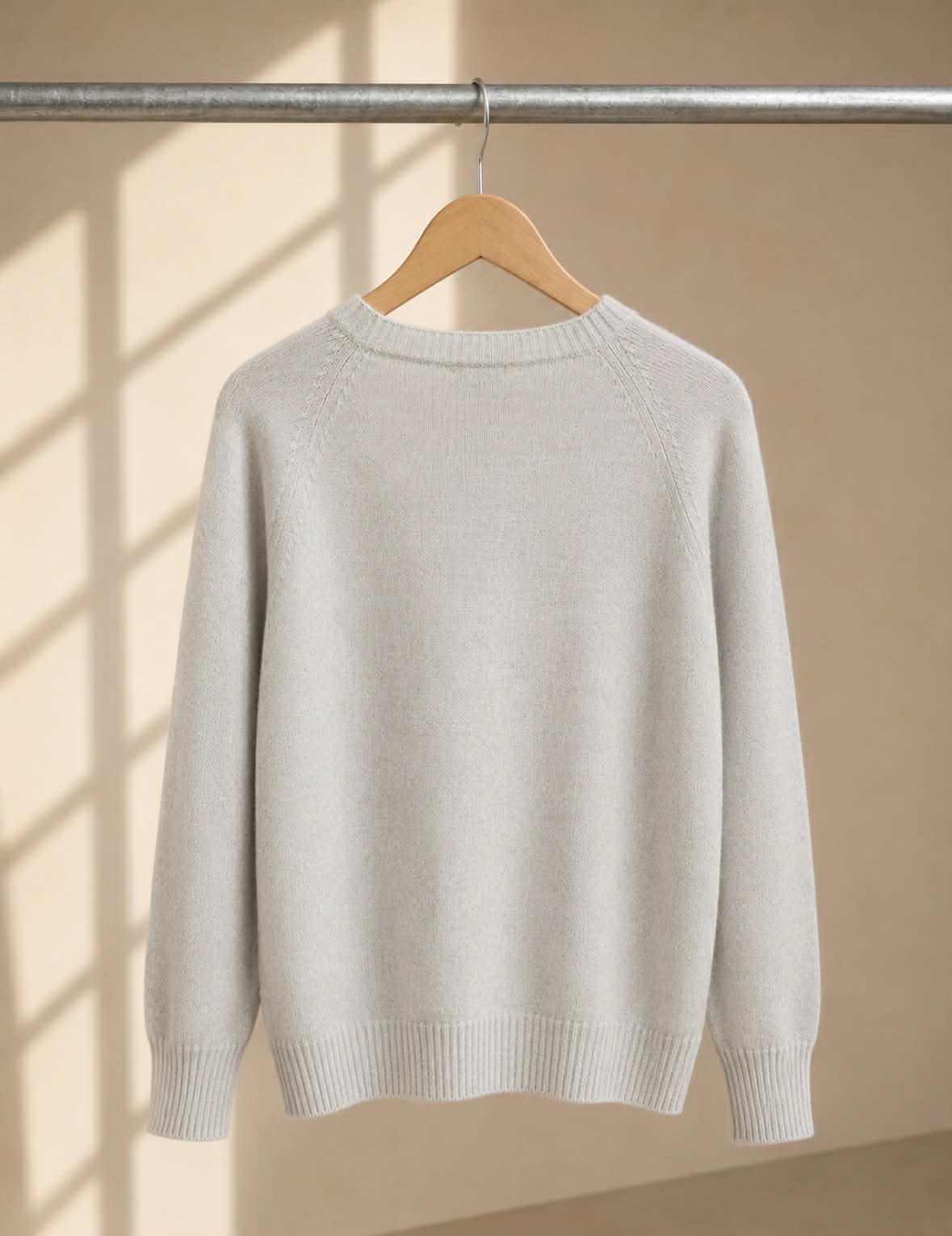 Margaret Howell Cotton Cashmere Crew Neck Sweater — Size 12