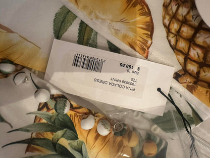 Sheike Pina Colada Dress price tag showing RRP $199.95