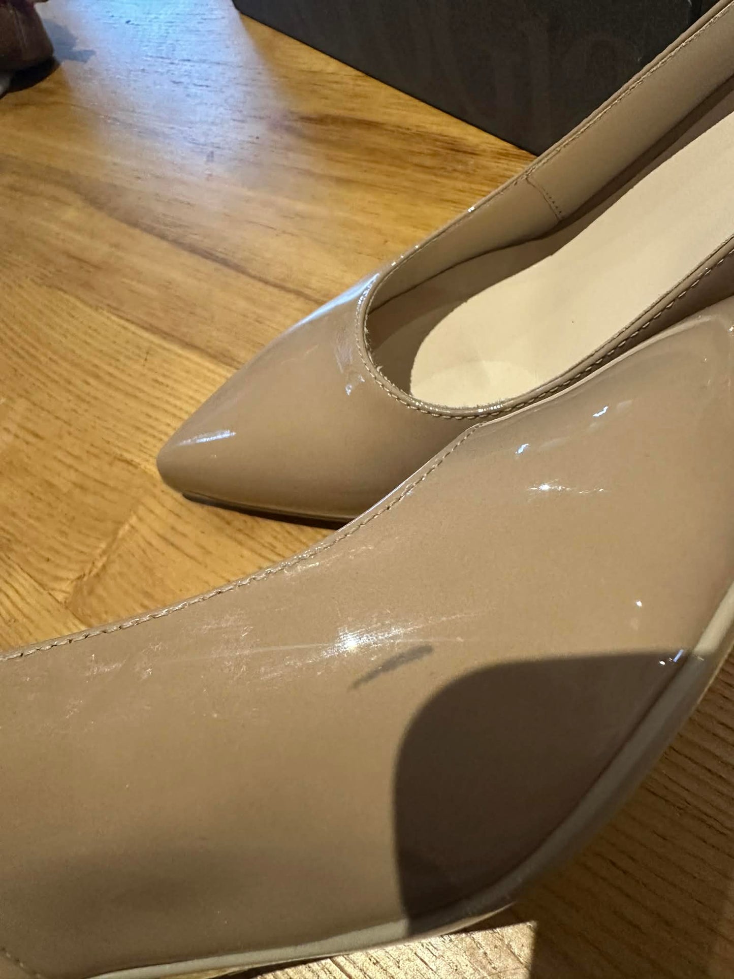 Nero Giardini Leather Slingback Heels