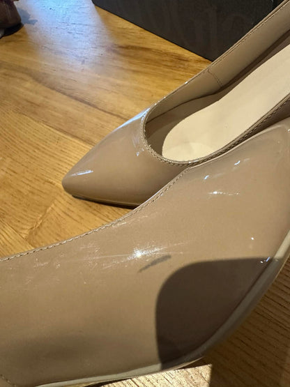 Nero Giardini Leather Slingback Heels