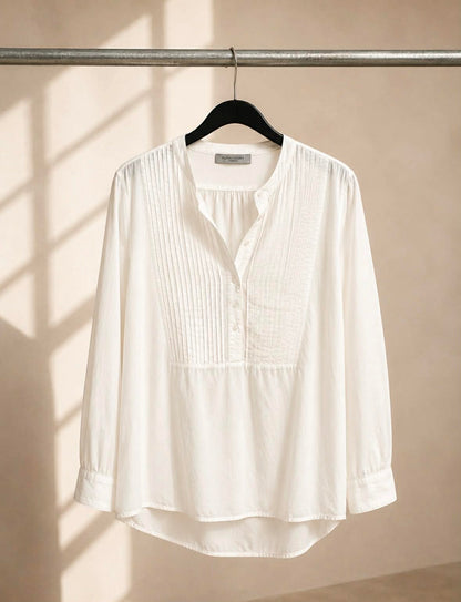 Hunkydory Stockholm White Shirt — Size M