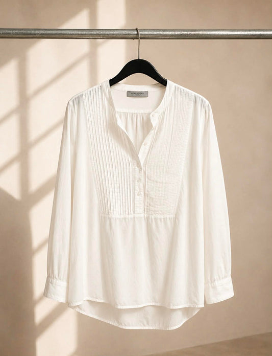 Hunkydory Stockholm White Shirt — Size M