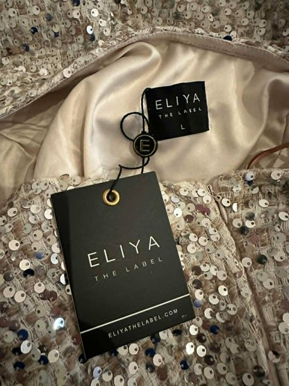 Eliya The Label Lydia Dress – Silver / Size L