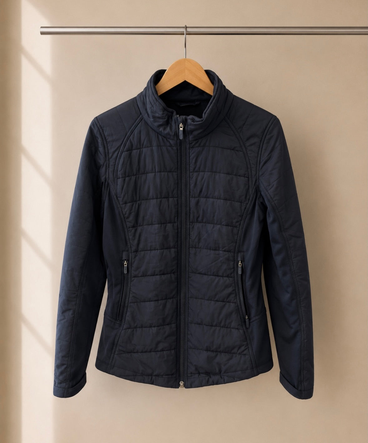 Lululemon Quilted Hooded Jacket — Size 12