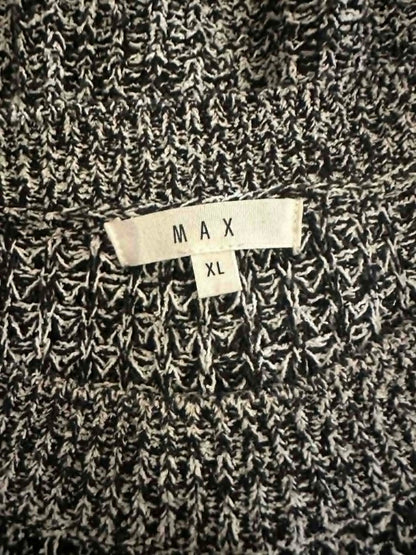 MAX Marled Knit Short Sleeve Top