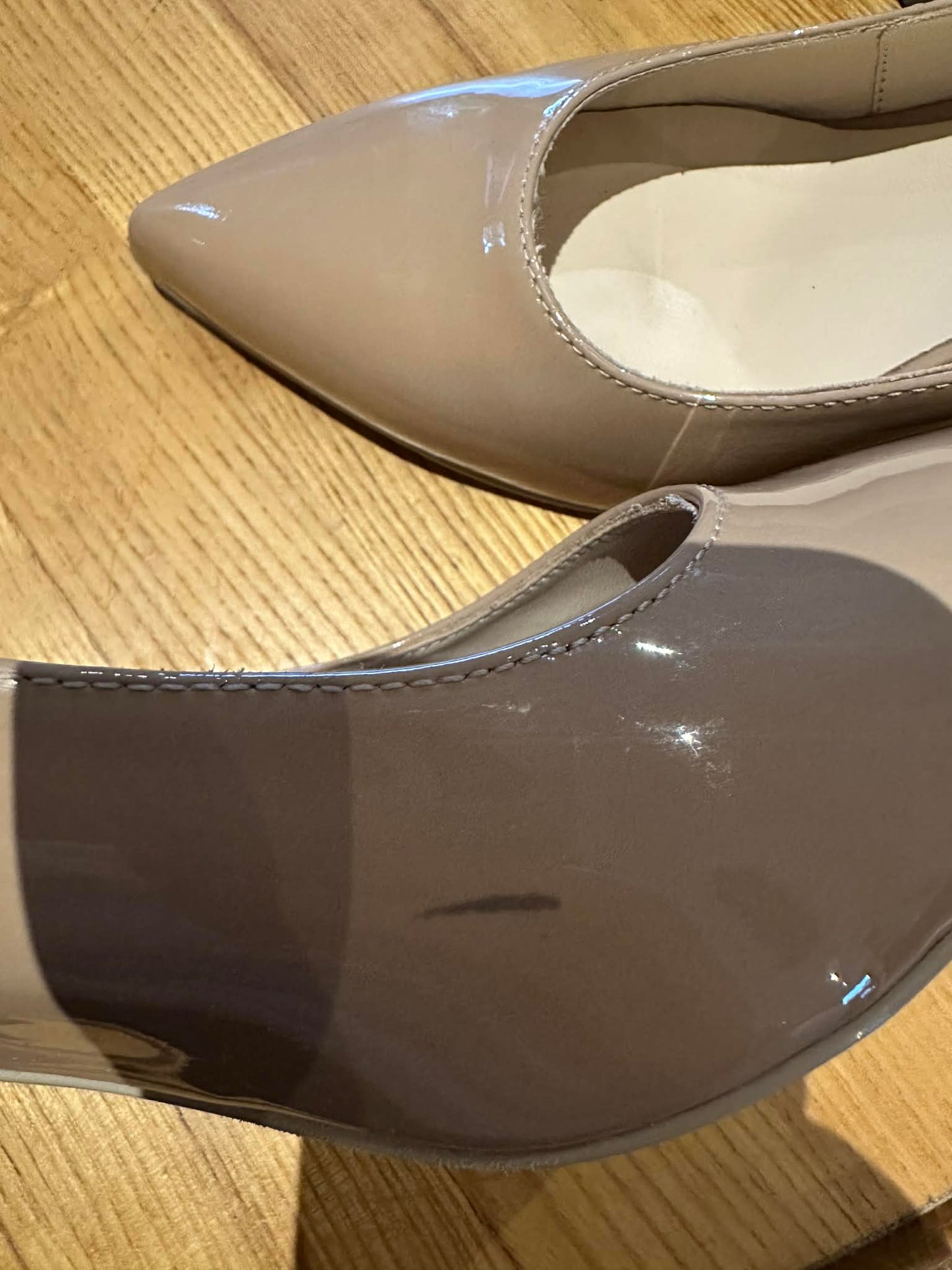 Nero Giardini Leather Slingback Heels