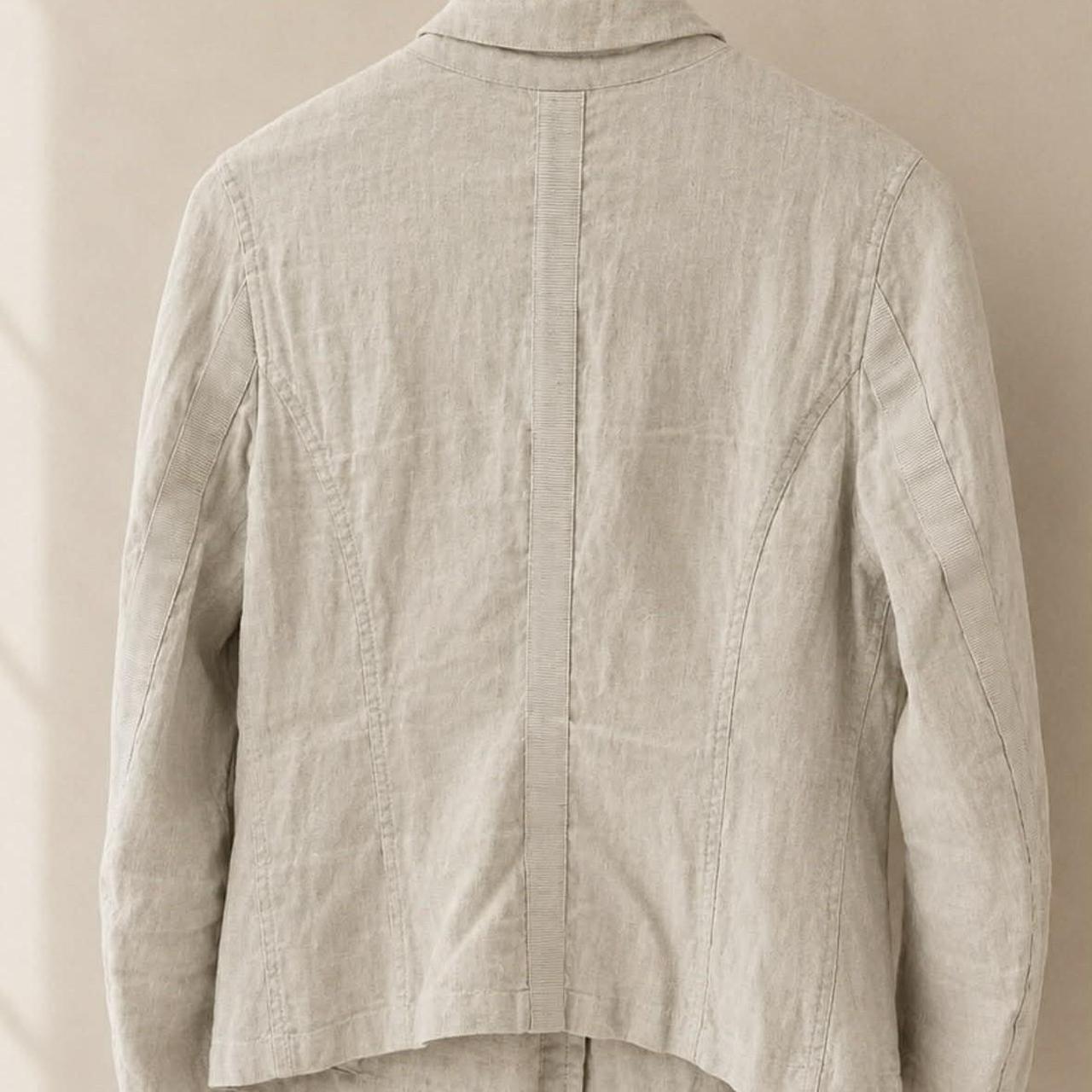 Annette Görtz Linen Jacket — Size 38
