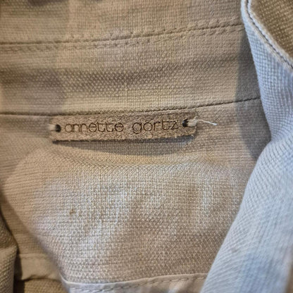 Annette Görtz Linen Jacket — Size 38