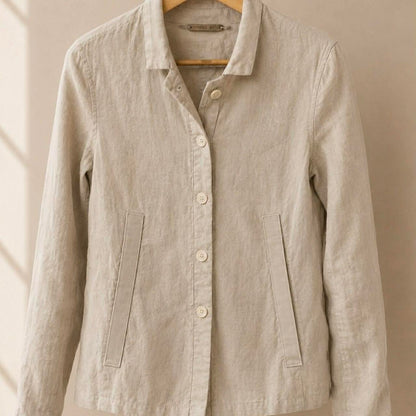 Annette Görtz Linen Jacket — Size 38