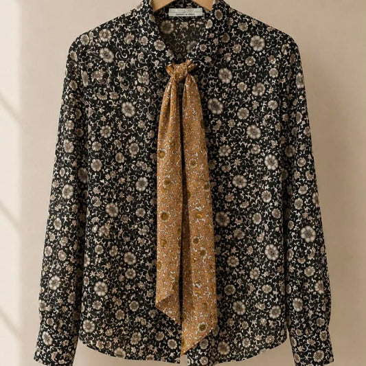 Scotch & Soda Maison Scotch Journée au Soleil Floral Blouse