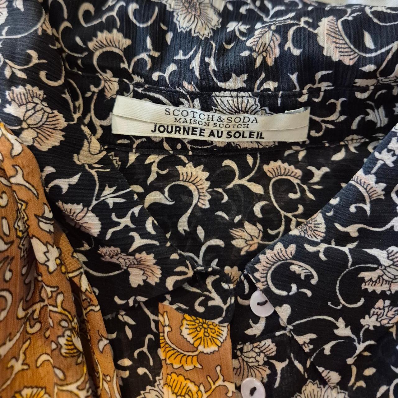 Scotch & Soda Maison Scotch Journée au Soleil Floral Blouse