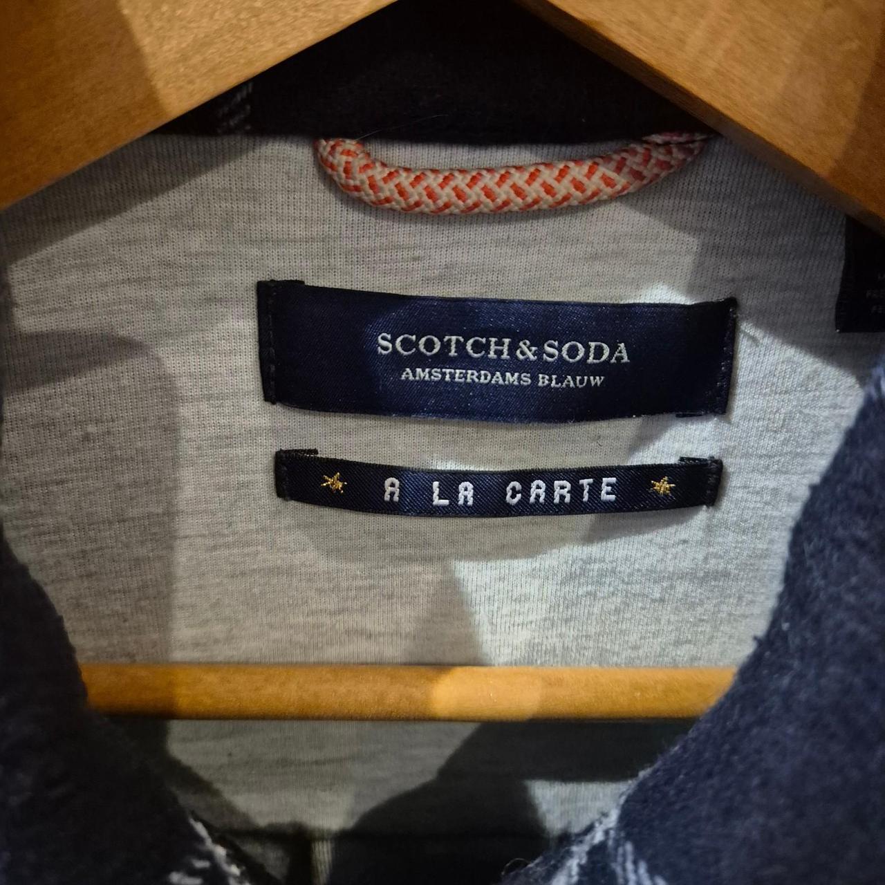 Scotch & Soda Amsterdams Blauw À La Carte Check Jacket