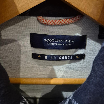 Scotch & Soda Amsterdams Blauw À La Carte Check Jacket