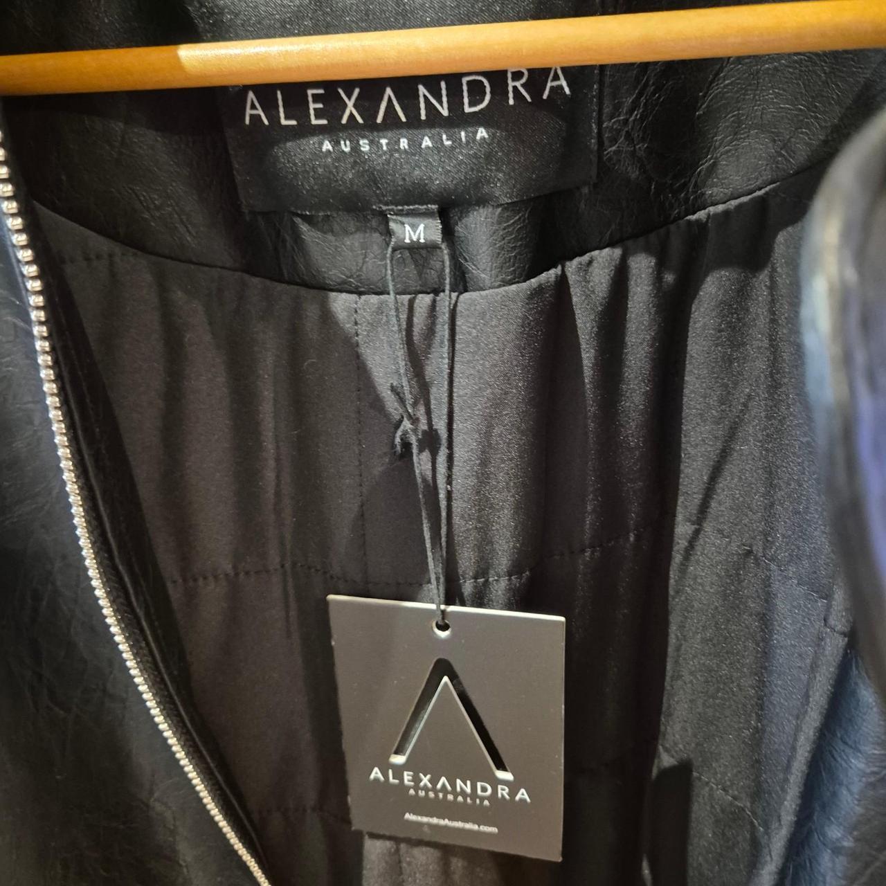 Alexandra Australia Leather Bomber Jacket