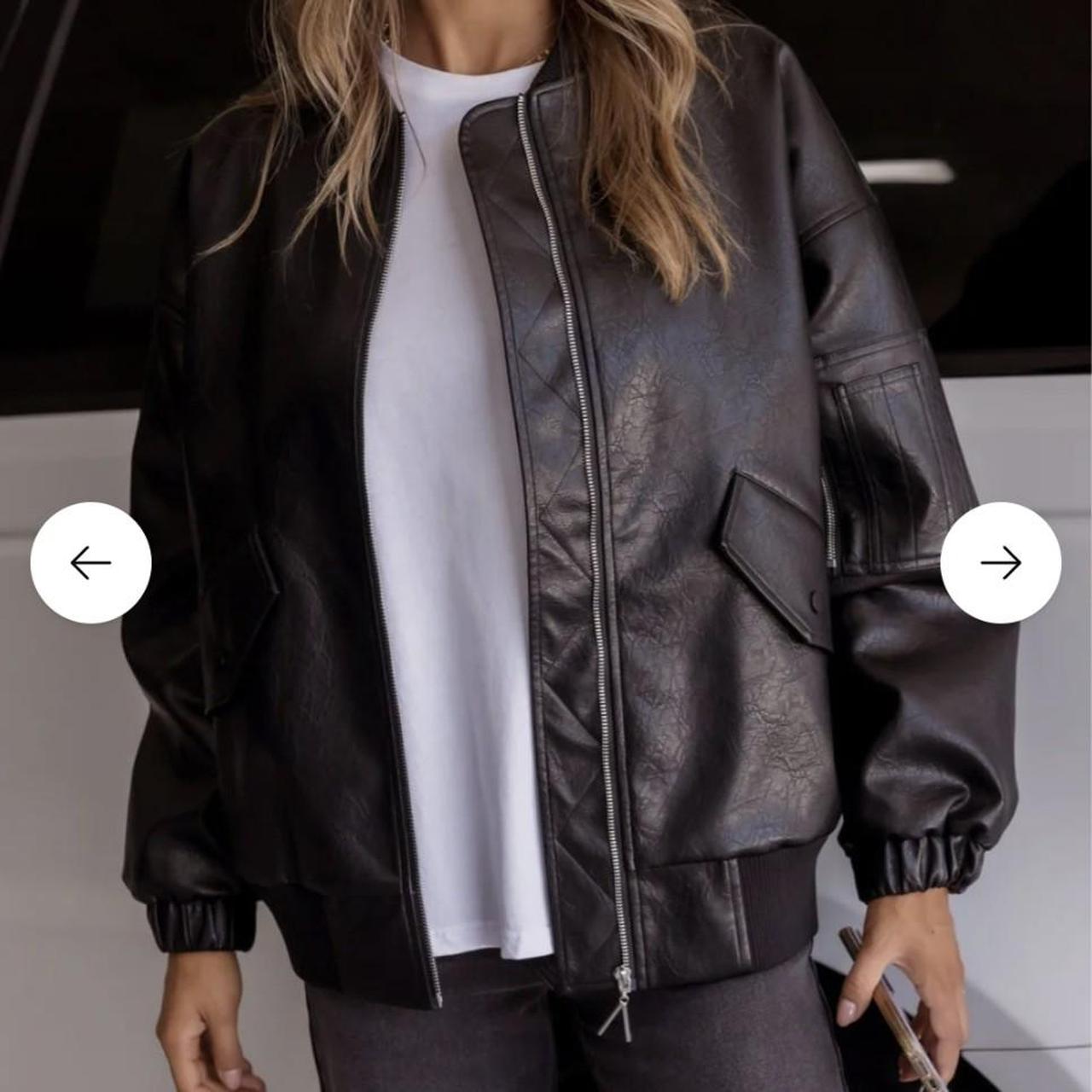 Alexandra Australia Leather Bomber Jacket