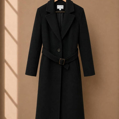 Witchery 100% Wool Belted Long Coat