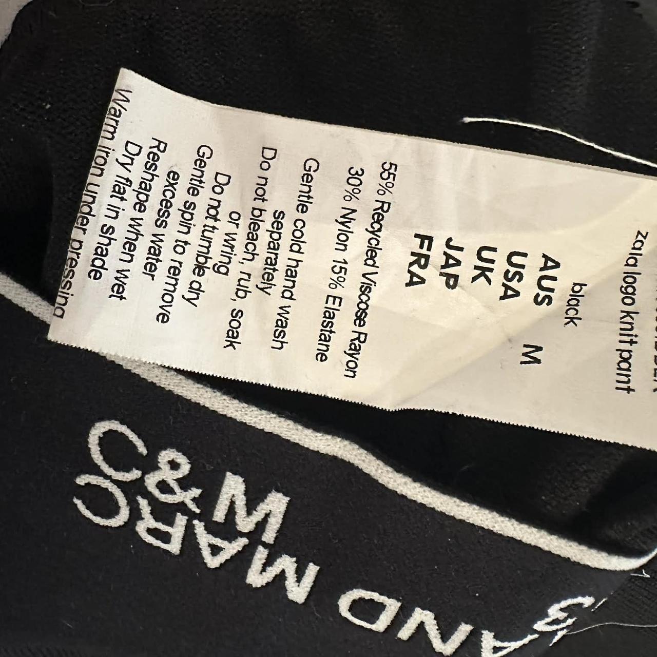 Camilla and Marc C&M Logo Knit Pants