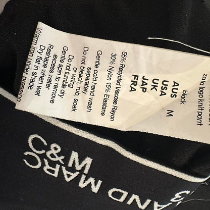 Camilla and Marc C&M Logo Knit Pants