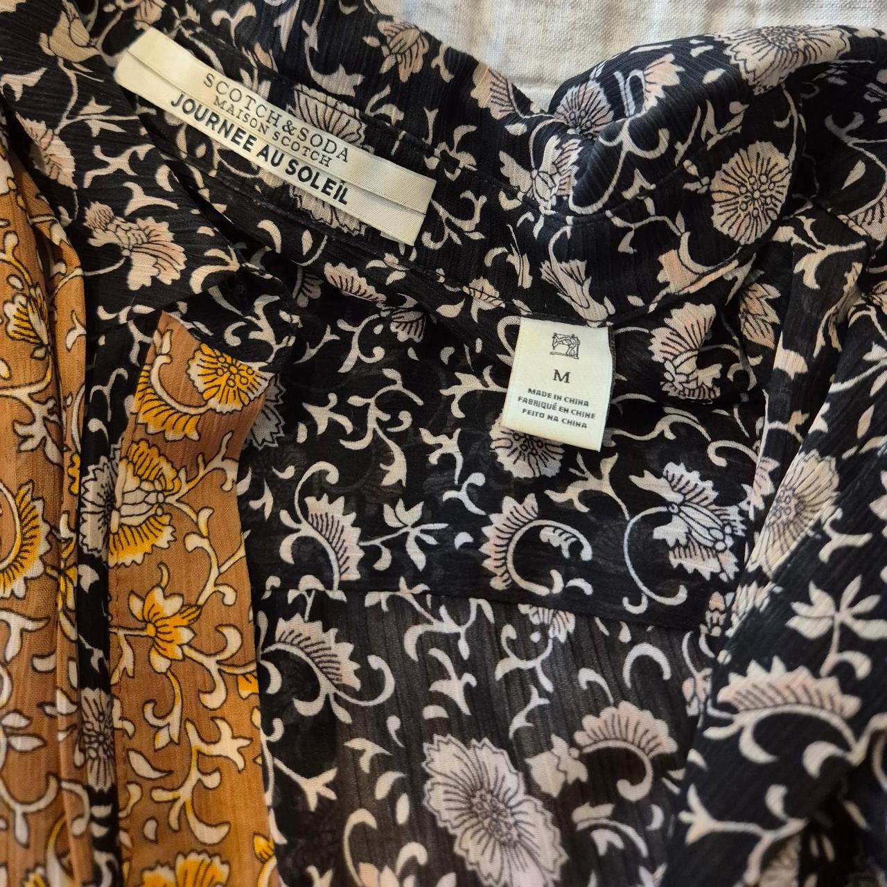 Scotch & Soda Maison Scotch Journée au Soleil Floral Blouse