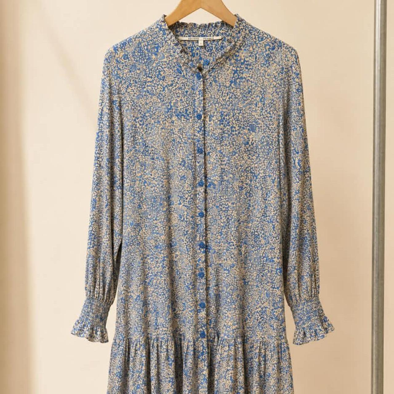 Second Female Floral Print Shirt Dress