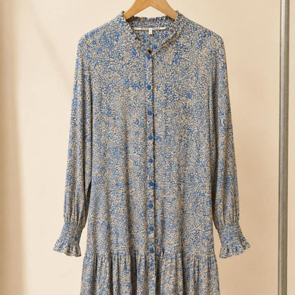 Second Female Floral Print Shirt Dress