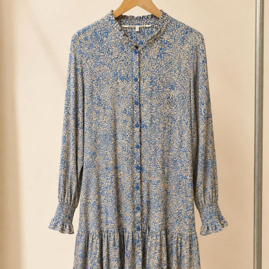 Second Female Floral Print Shirt Dress