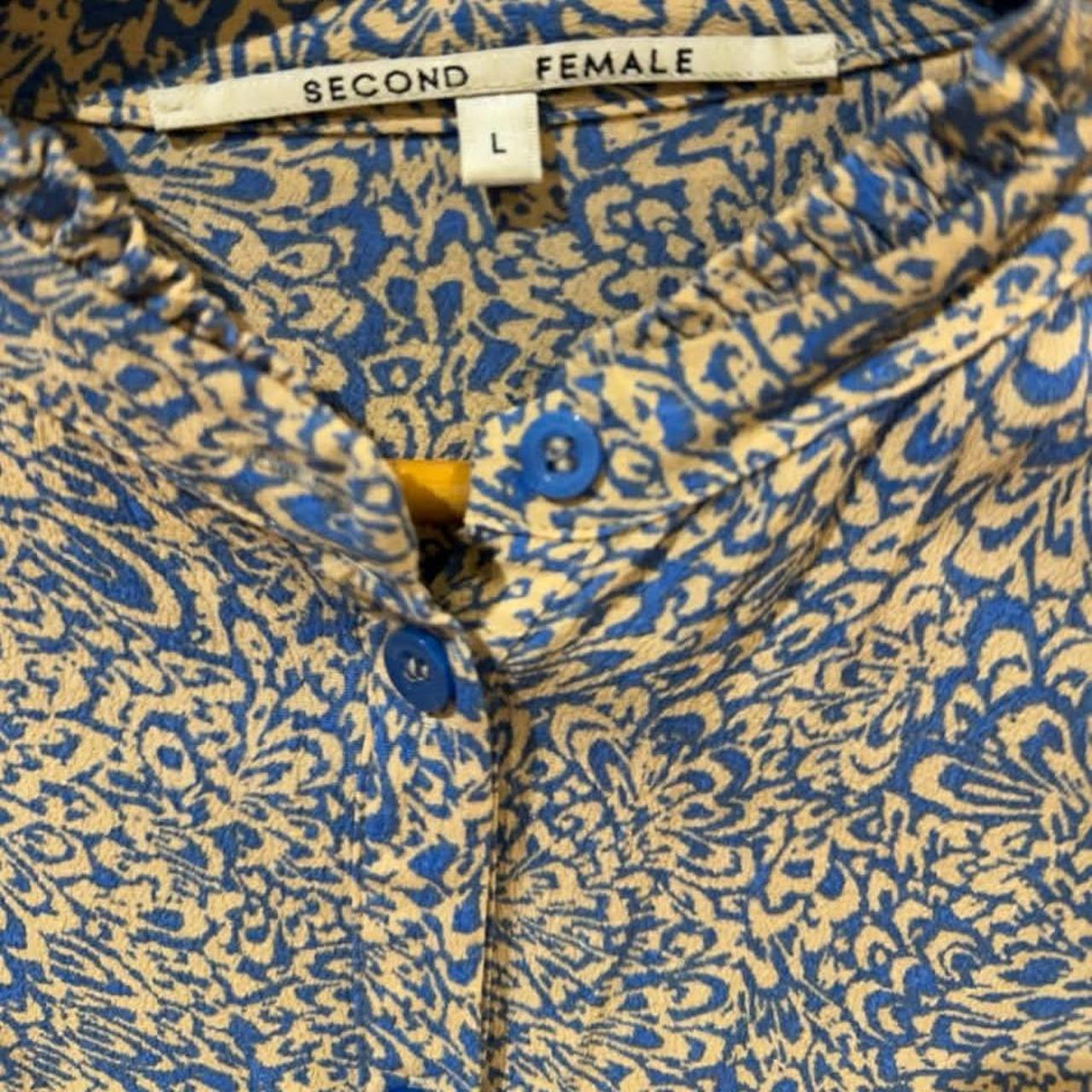 Second Female Floral Print Shirt Dress
