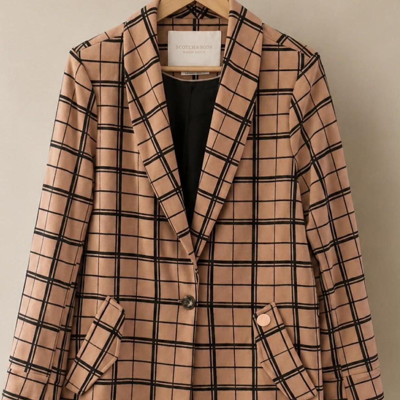 Scotch & Soda Modern Classics Check Blazer