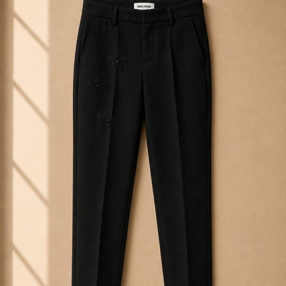 Zadig & Voltaire Rhinestone Star Tailored Trousers