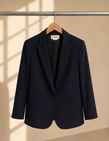 Zadig & Voltaire Viva Arrow Strass Blazer — EU 38 / AU 10