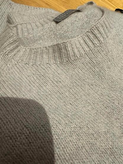 Margaret Howell Cotton Cashmere Crew Neck Sweater — Size 12