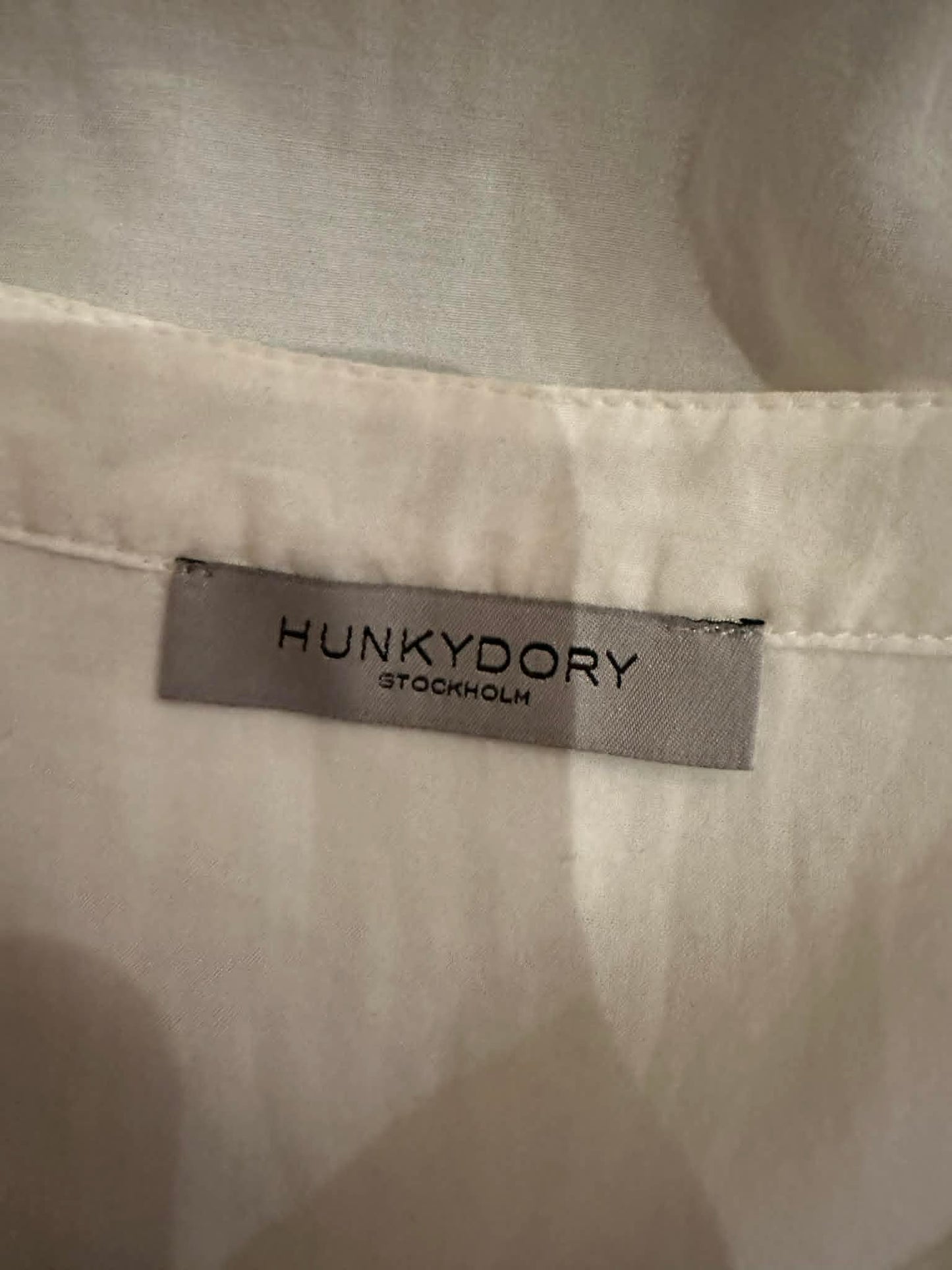 Hunkydory Stockholm White Shirt — Size M
