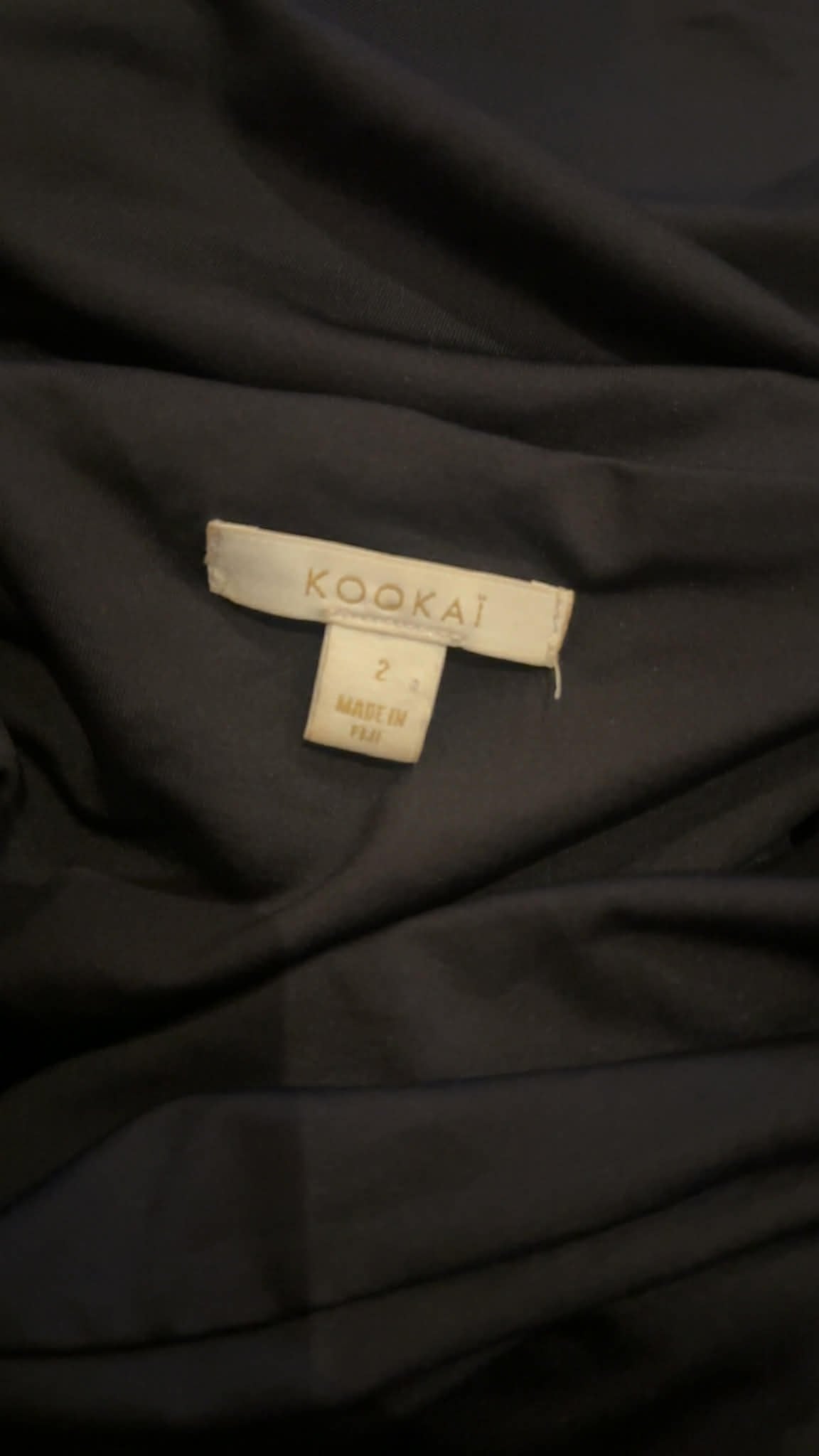Kookai brand label size 6 made in Italy
