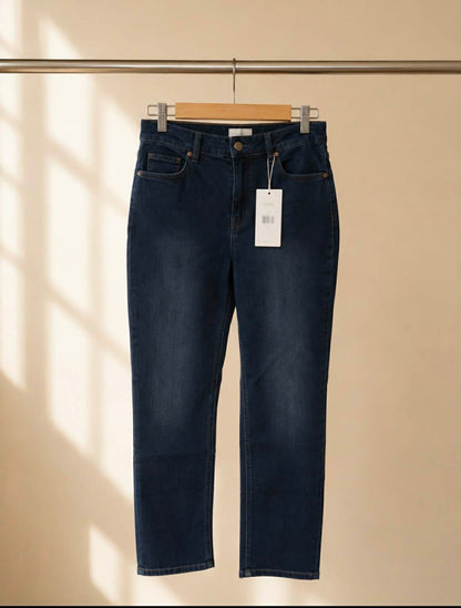 SABA Anna Straight Leg Jean – Indigo, Size 28