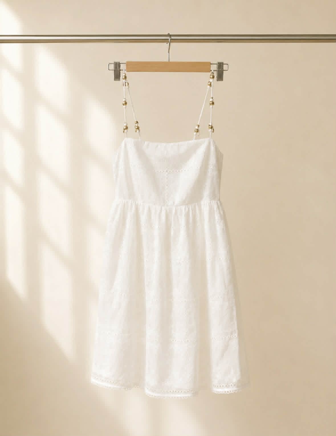 Aje Merritt Embroidered Mini Dress – Ivory, Size 10