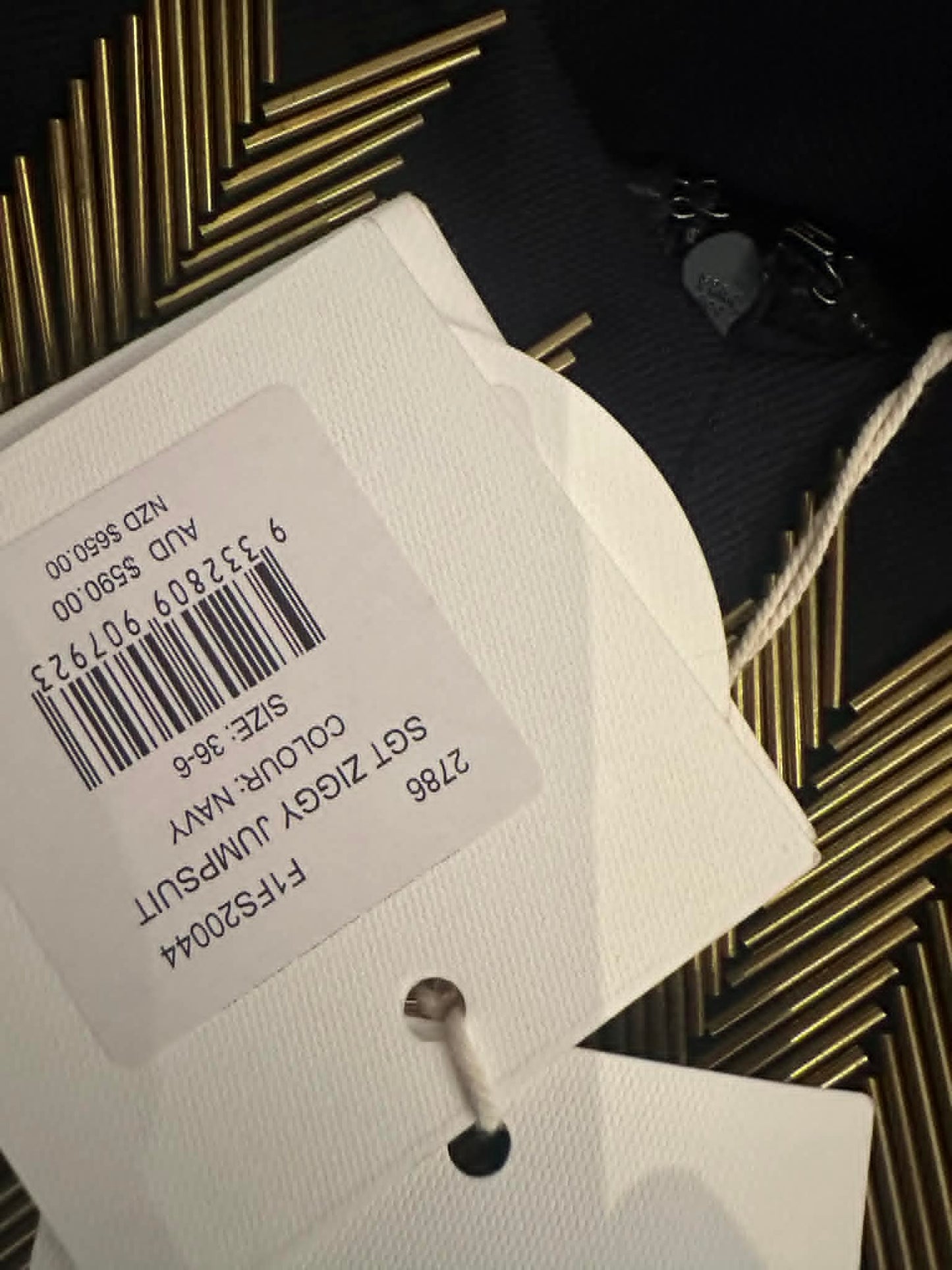 Sass & Bide 'SGT Ziggy' Jumpsuit — Navy