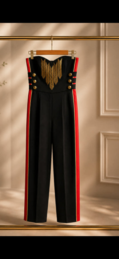 Sass & Bide 'SGT Ziggy' Jumpsuit — Navy